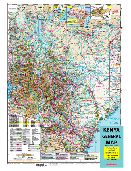 KENYA GENERAL MAP