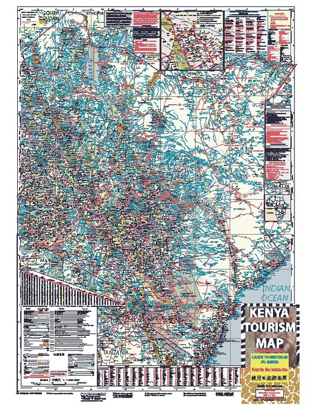 KENYA TOURISM MAP