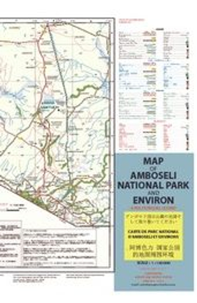 MAP OF AMBOSELI NATIONAL PARK AND ENVIRON.