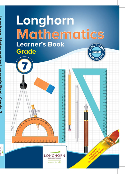 Longhorn Mathematics Learner’s Book – Grade 7